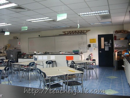 Faith Academy Chem and Physics room