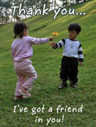 Thank you for the Friendship Award
